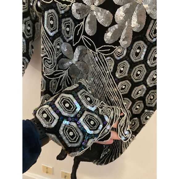 20s‎ style sequin Beaded Dress Gatsby Party style - Picture 4 of 8